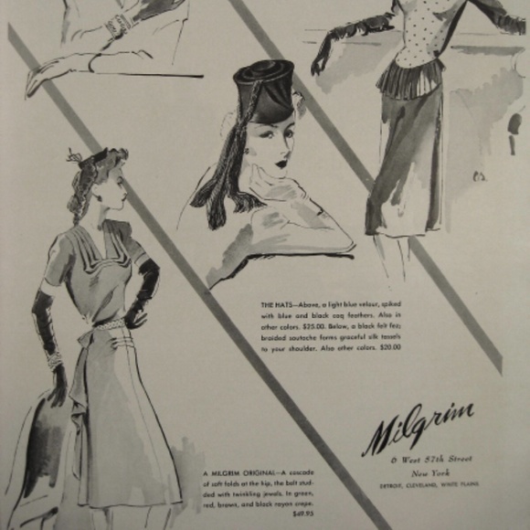 DISTINGUISHED 1940s TAUPE & GREEN FELT TURBAN WITH LONG GREEN VEILING - Picture 13 of 14